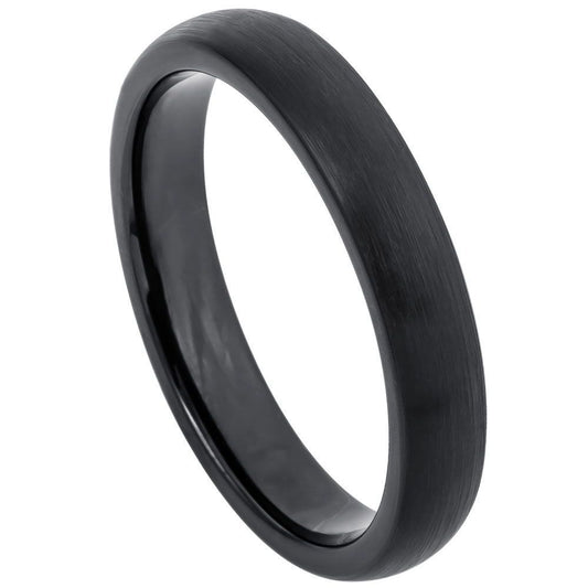 Tungsten Carbide 4mm Wedding Band – hypoallergenic, scratch-resistant | Exclusive Jewelers USA