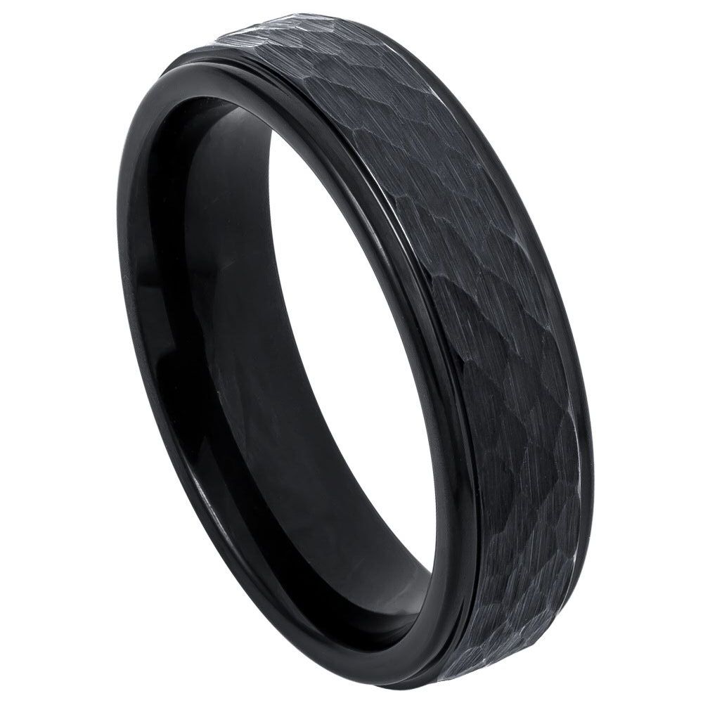 Tungsten Carbide 6mm Engagement Ring – hypoallergenic, scratch-resistant | Exclusive Jewelers USA