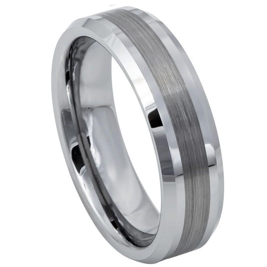 Tungsten Carbide 6mm Promise Ring – hypoallergenic, scratch-resistant | Exclusive Jewelers USA