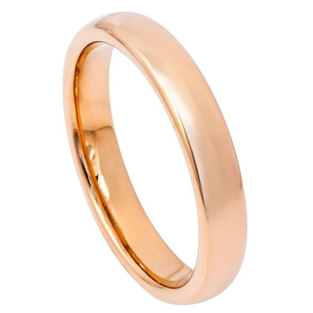Tungsten Carbide 4mm Polished Promise Ring – hypoallergenic, scratch-resistant | Exclusive Jewelers USA
