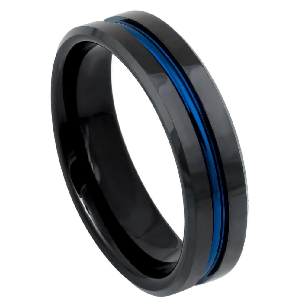 Tungsten Carbide Matte 6mm Promise Ring – hypoallergenic, scratch-resistant | Exclusive Jewelers USA