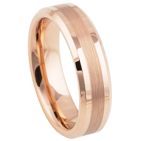 Tungsten Carbide 6mm Engagement Ring – hypoallergenic, scratch-resistant | Exclusive Jewelers USA