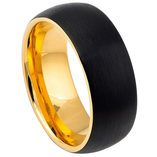 Tungsten Carbide 8mm Wedding Band – hypoallergenic, scratch-resistant | Exclusive Jewelers USA