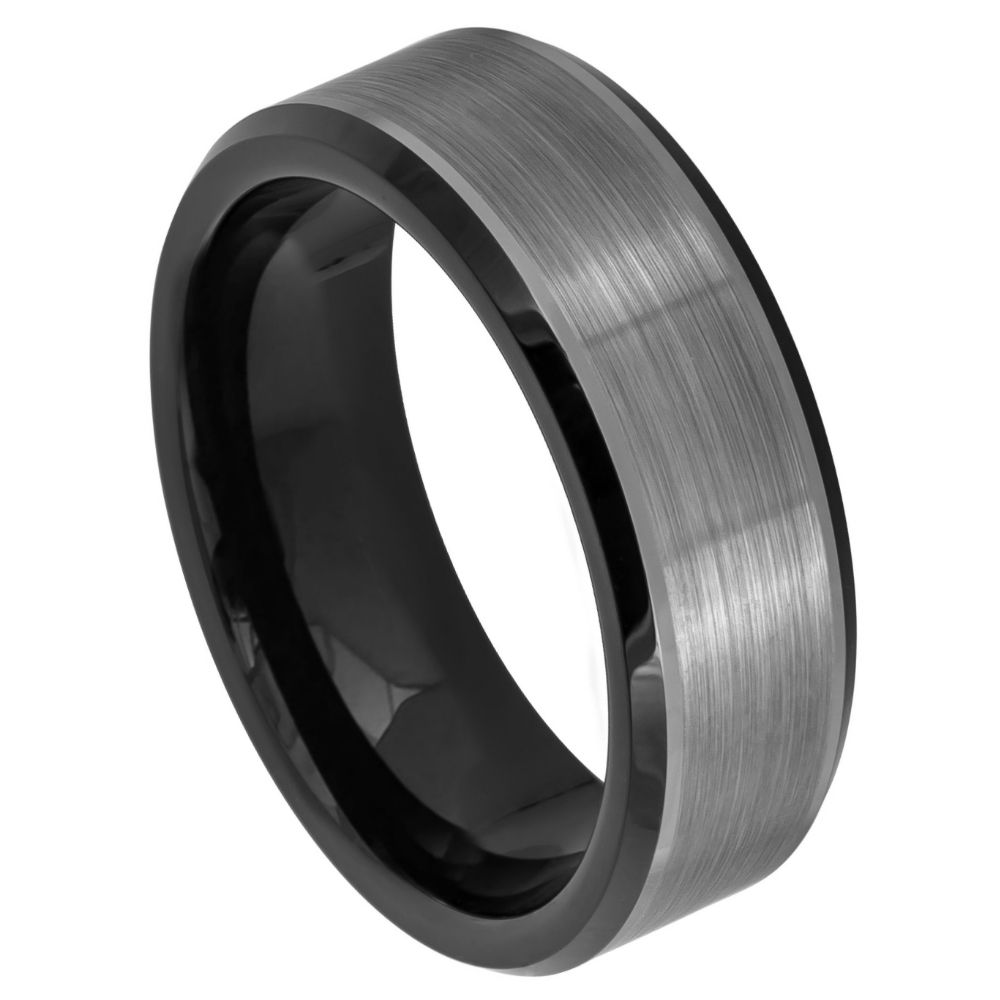 Tungsten Carbide 8mm Wedding Band – hypoallergenic, scratch-resistant | Exclusive Jewelers USA