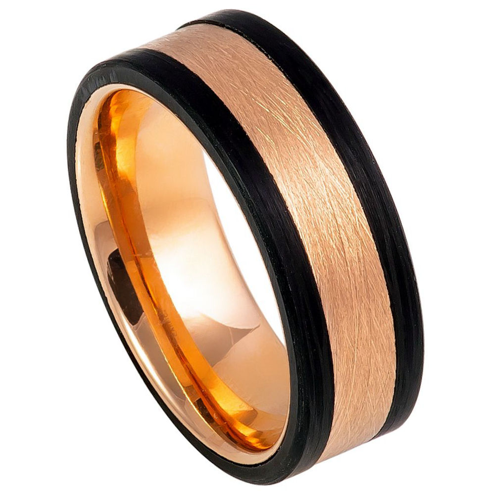 Tungsten Carbide 8mm Comfort Fit Wedding Band – hypoallergenic, scratch-resistant | Exclusive Jewelers USA