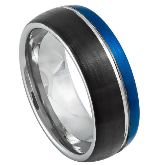 Tungsten Carbide 8mm Comfort Fit Wedding Band – hypoallergenic, scratch-resistant | Exclusive Jewelers USA