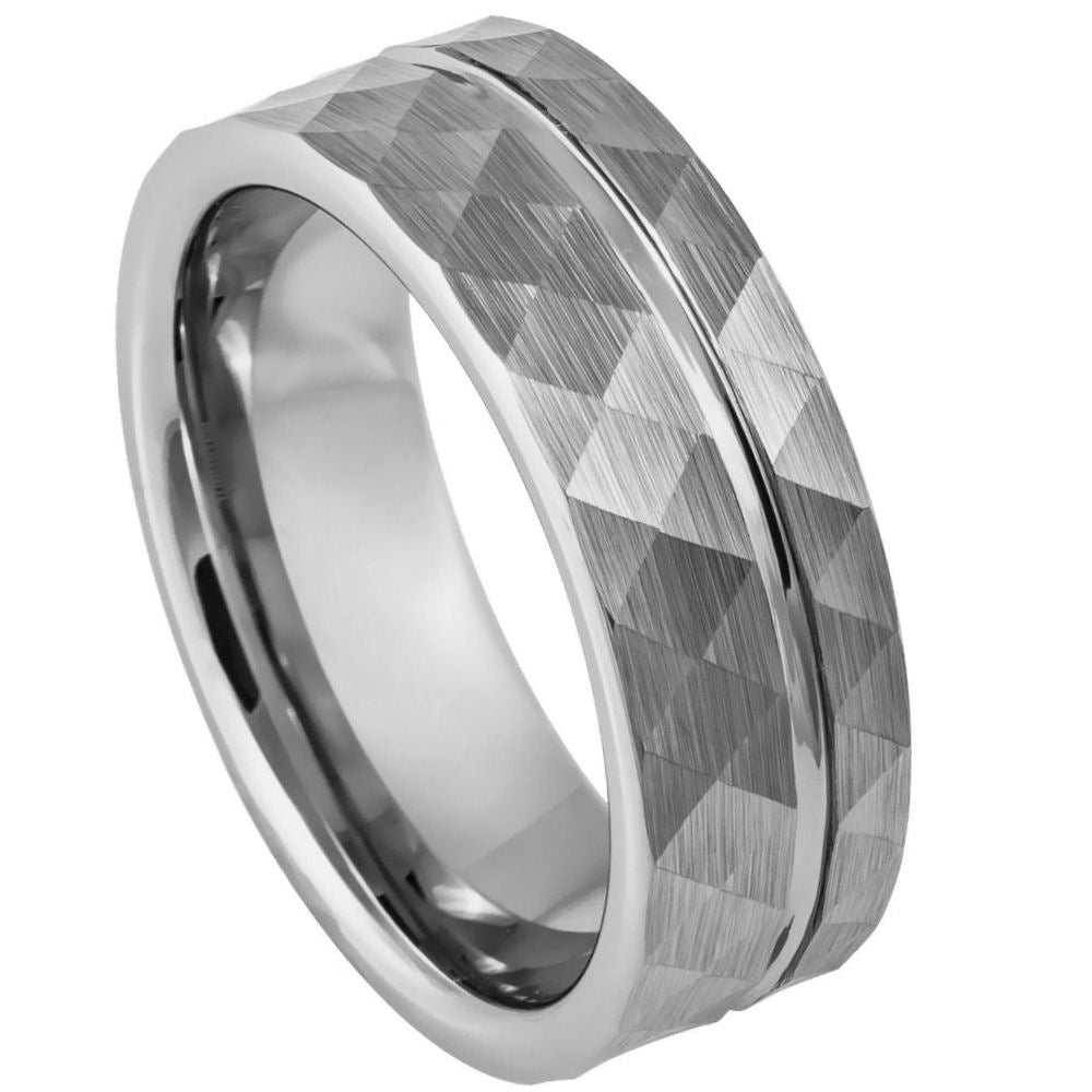 Tungsten 8mm Scratch-Resistant Wedding Band – hypoallergenic, scratch-resistant | Exclusive Jewelers USA