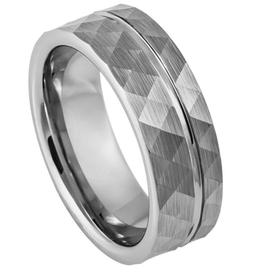 Tungsten 8mm Scratch-Resistant Wedding Band – hypoallergenic, scratch-resistant | Exclusive Jewelers USA