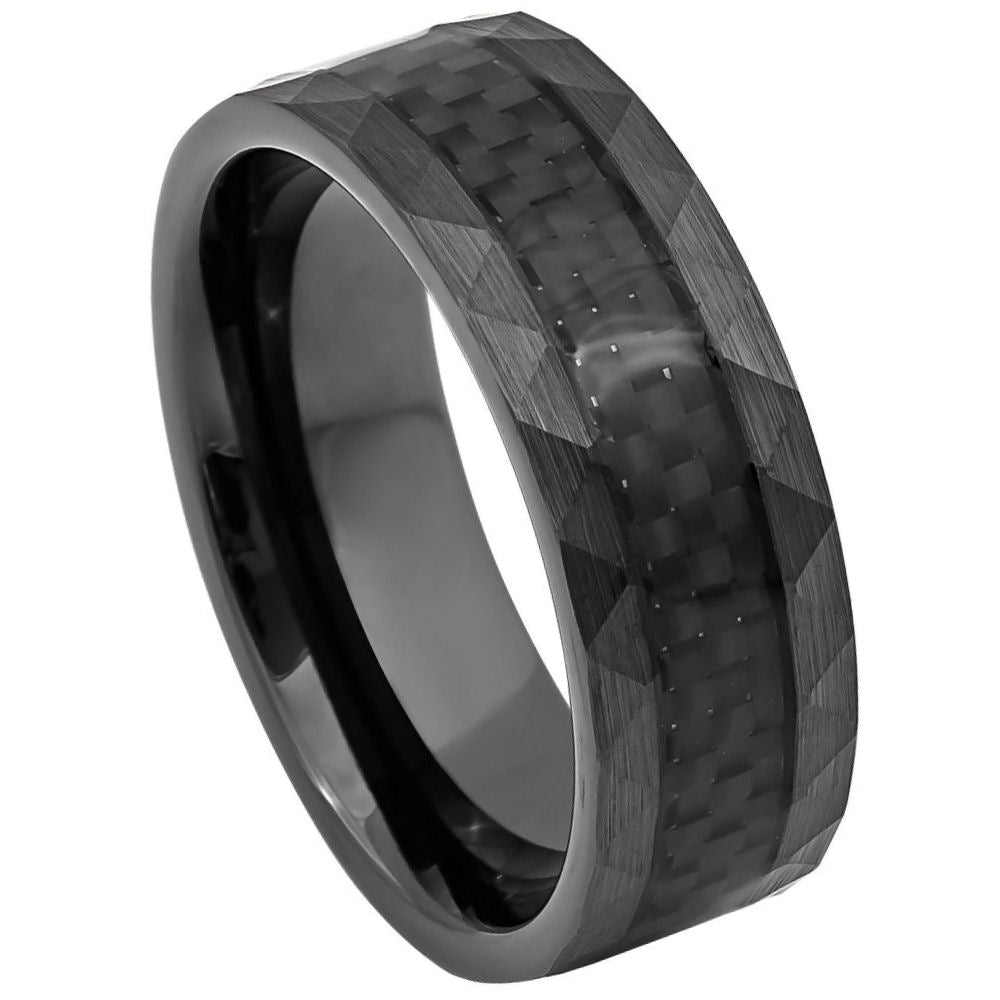Tungsten Carbide 8mm Matte Comfort Fit Wedding Band – hypoallergenic, scratch-resistant | Exclusive Jewelers USA
