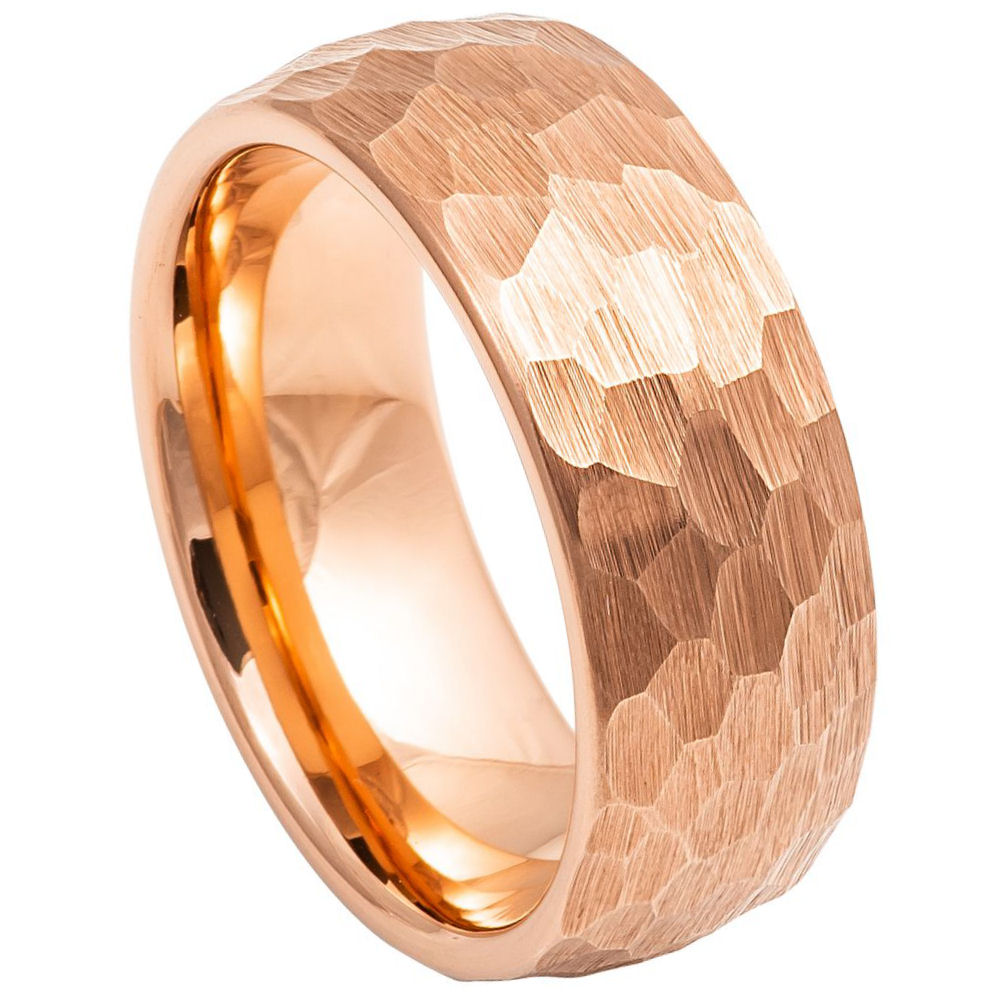 Tungsten Carbide 8mm Double Groove Engagement Ring – hypoallergenic, scratch-resistant | Exclusive Jewelers USA