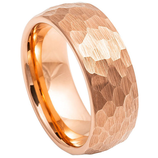Tungsten Carbide 8mm Double Groove Engagement Ring – hypoallergenic, scratch-resistant | Exclusive Jewelers USA