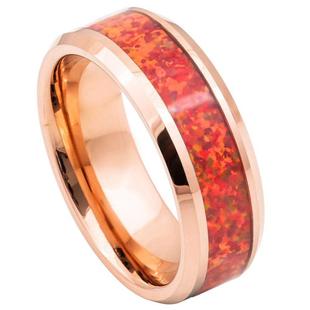 Black Tungsten 8mm Wedding Band – hypoallergenic, scratch-resistant | Exclusive Jewelers USA