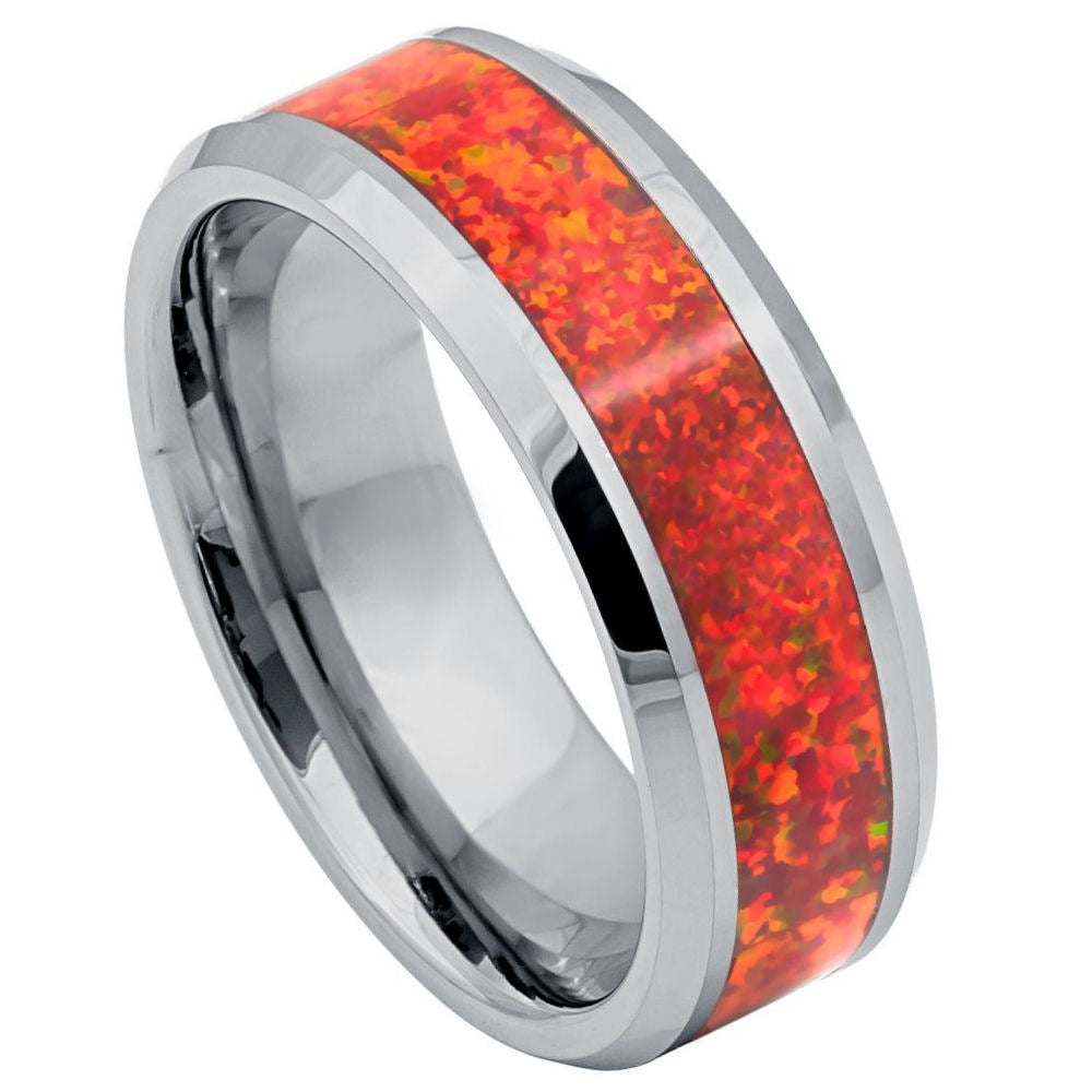 Tungsten Carbide 8mm Comfort Fit Wedding Band – hypoallergenic, scratch-resistant | Exclusive Jewelers USA