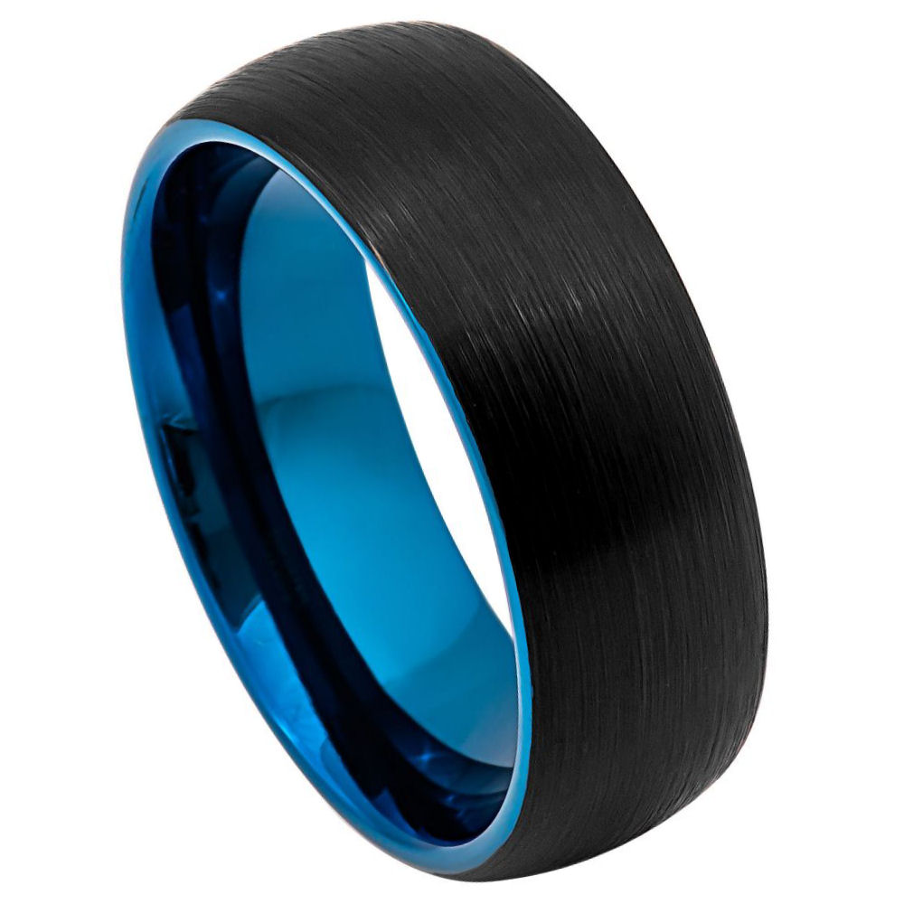 Tungsten 8mm Satin Comfort Promise Ring – hypoallergenic, scratch-resistant | Exclusive Jewelers USA