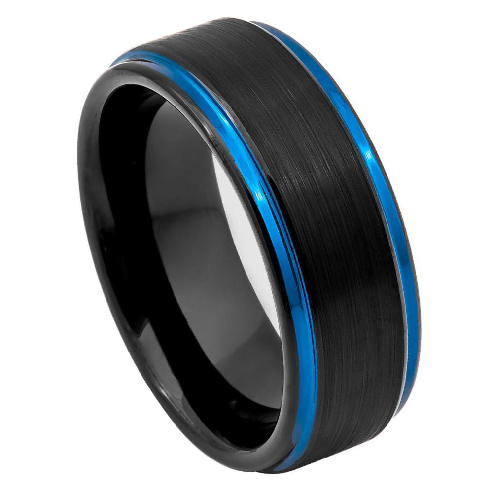 Tungsten Carbide 8mm Domed Classic Wedding Band – hypoallergenic, scratch-resistant | Exclusive Jewelers USA