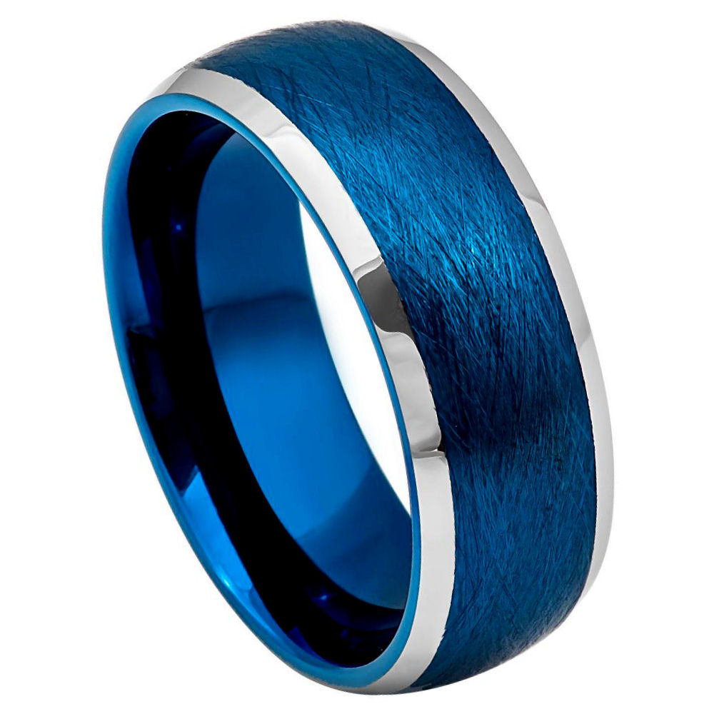 Tungsten Carbide 8mm Wedding Band – hypoallergenic, scratch-resistant | Exclusive Jewelers USA