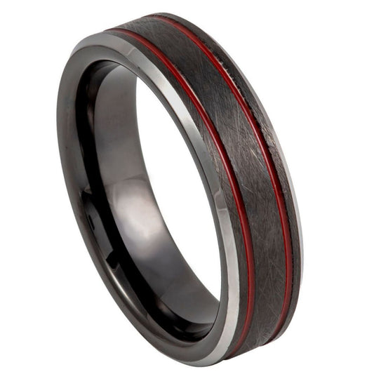 Tungsten Carbide 6mm Wedding Band – hypoallergenic, scratch-resistant | Exclusive Jewelers USA