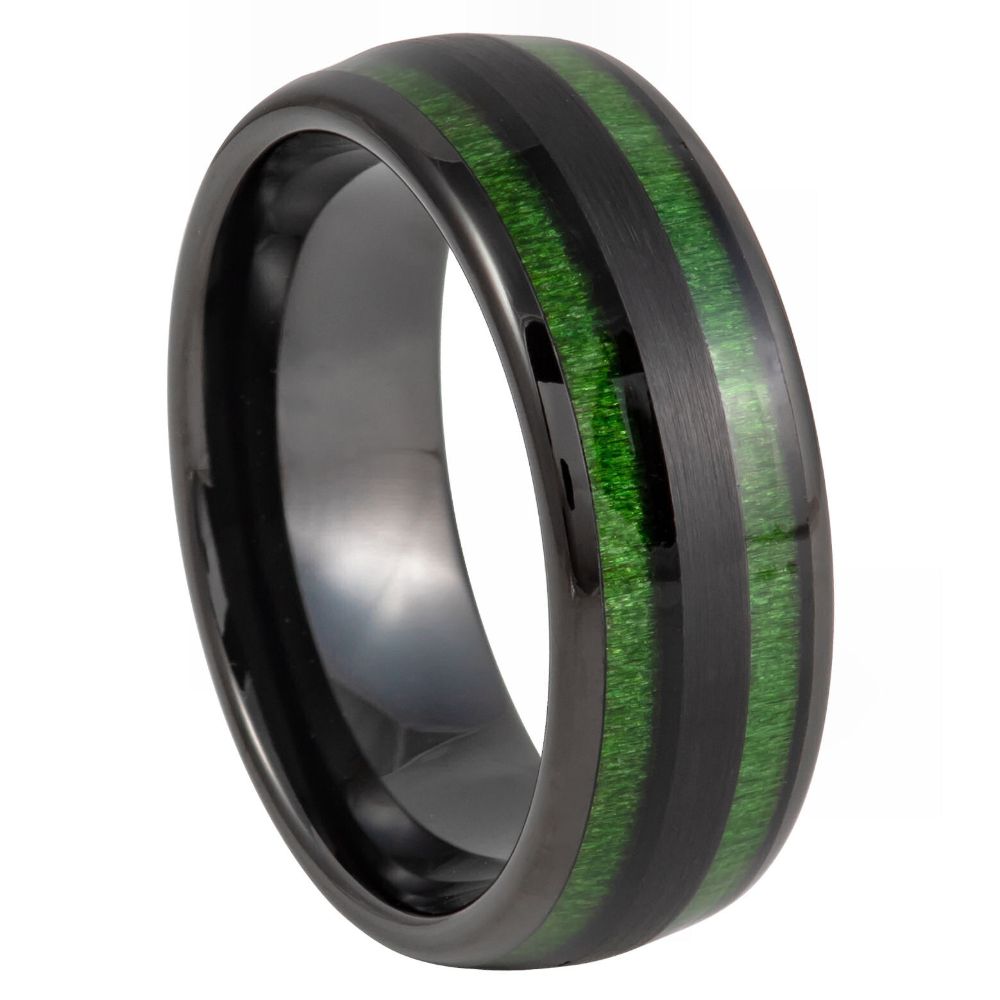 Tungsten Carbide 8mm Engagement Ring – hypoallergenic, scratch-resistant | Exclusive Jewelers USA
