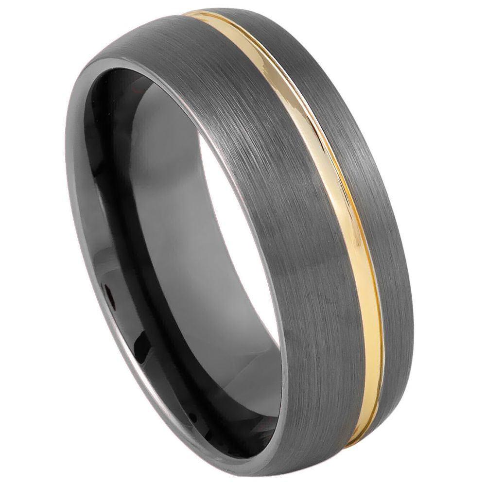 Tungsten Carbide 8mm Promise Ring – hypoallergenic, scratch-resistant | Exclusive Jewelers USA