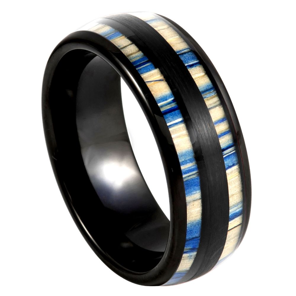 Tungsten Carbide 8mm Polished Engagement Ring – hypoallergenic, scratch-resistant | Exclusive Jewelers USA