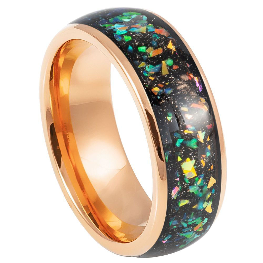 Tungsten Carbide 8mm Comfort Fit Wedding Band – hypoallergenic, scratch-resistant | Exclusive Jewelers USA