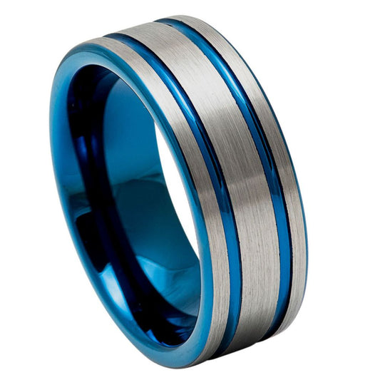 Tungsten Carbide 8mm Wedding Band – hypoallergenic, scratch-resistant | Exclusive Jewelers USA