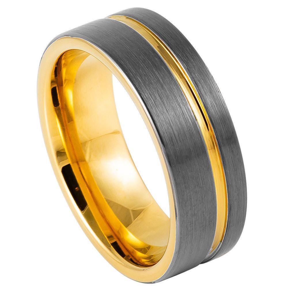 Tungsten Carbide 8mm Engagement Ring – hypoallergenic, scratch-resistant | Exclusive Jewelers USA