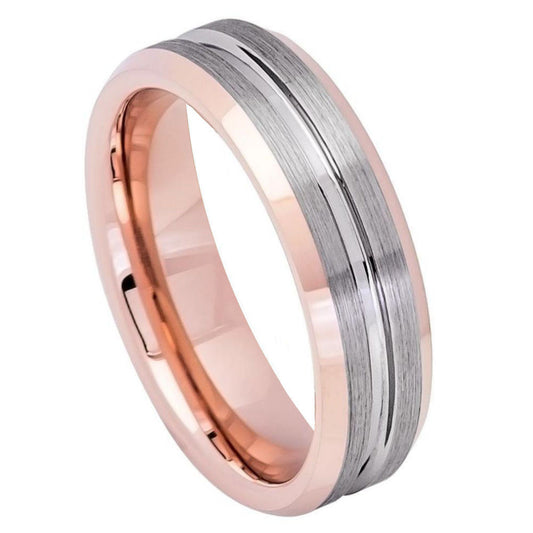 Tungsten Carbide 6mm Engagement Ring – hypoallergenic, scratch-resistant | Exclusive Jewelers USA
