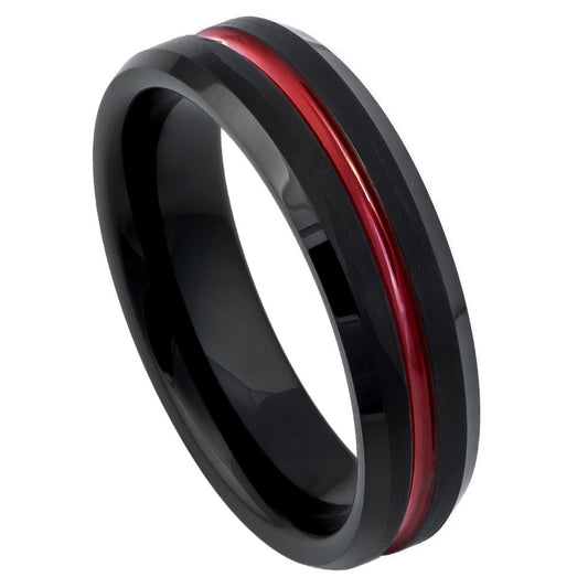 Tungsten Carbide 6mm Promise Ring – hypoallergenic, scratch-resistant | Exclusive Jewelers USA