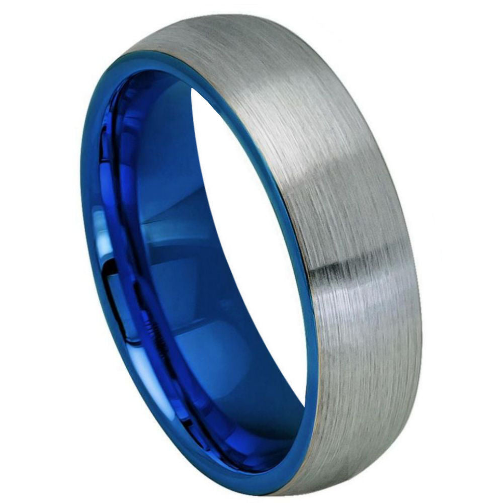Tungsten Carbide 6mm Beveled Engagement Ring – hypoallergenic, scratch-resistant | Exclusive Jewelers USA