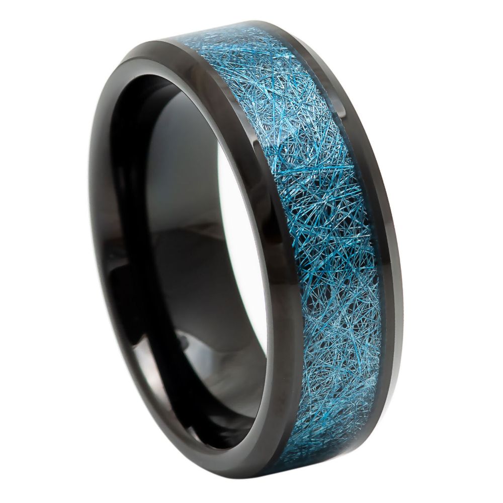 Tungsten Carbide 8mm Promise Ring – hypoallergenic, scratch-resistant | Exclusive Jewelers USA