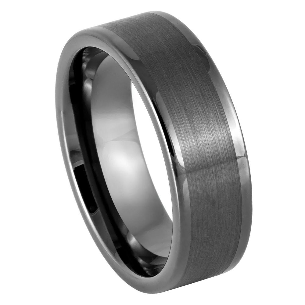 Tungsten 8mm Wedding Band Scratch-Resistant – hypoallergenic, scratch-resistant | Exclusive Jewelers USA