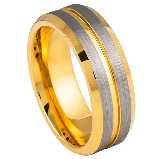 Tungsten Carbide 8mm Promise Ring – hypoallergenic, scratch-resistant | Exclusive Jewelers USA