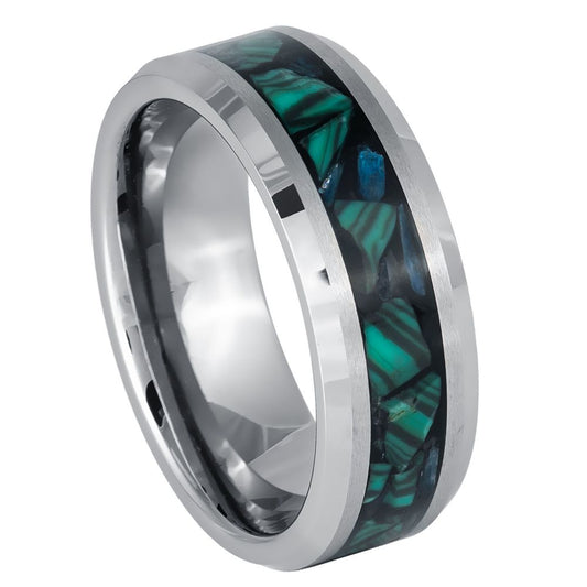 Black Tungsten 8mm Wedding Band – hypoallergenic, scratch-resistant | Exclusive Jewelers USA