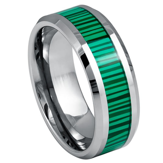 Tungsten Carbide Hammered 8mm Promise Ring – hypoallergenic, scratch-resistant | Exclusive Jewelers USA
