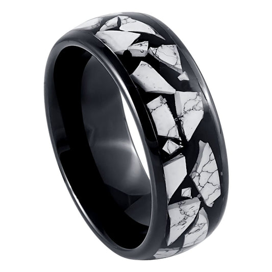 Tungsten Carbide 8mm Brushed Finish Wedding Band – hypoallergenic, scratch-resistant | Exclusive Jewelers USA