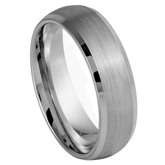 Tungsten Carbide 6mm Matte Finish Wedding Band – hypoallergenic, scratch-resistant | Exclusive Jewelers USA