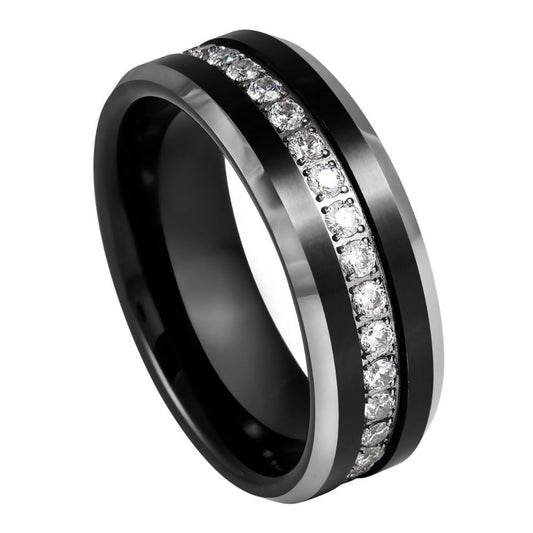 Tungsten 8mm Scratch-Resistant Wedding Band – hypoallergenic, scratch-resistant | Exclusive Jewelers USA
