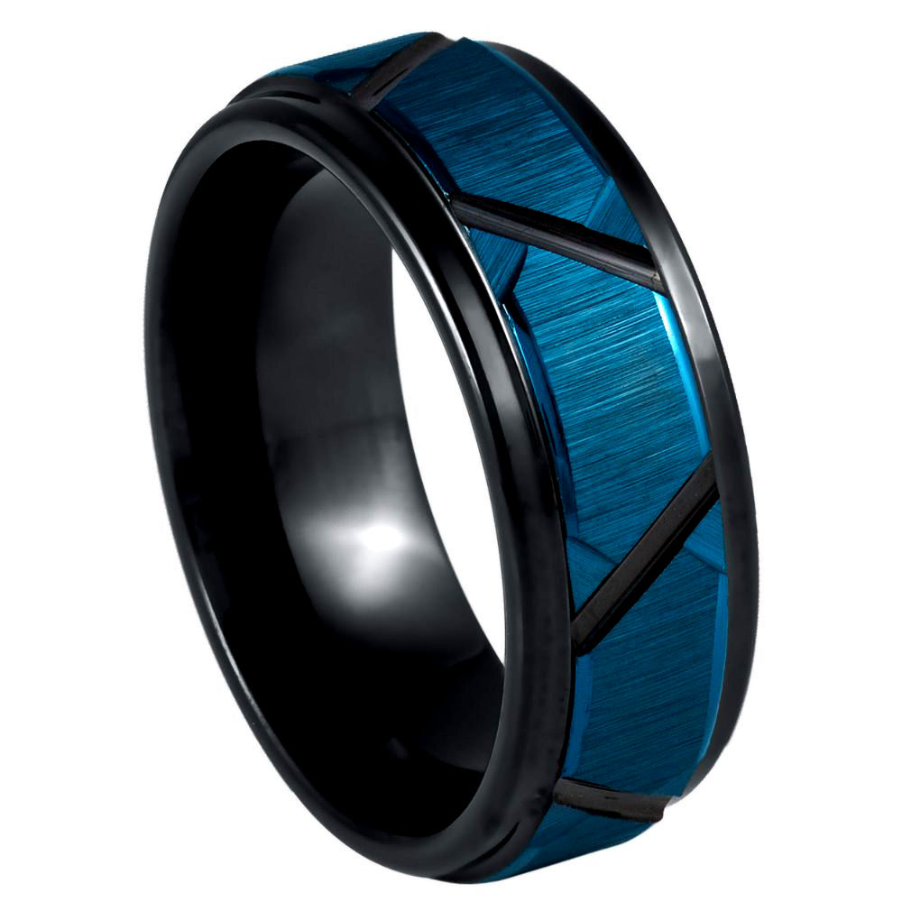 Tungsten 8mm Polished Wedding Band – hypoallergenic, scratch-resistant | Exclusive Jewelers USA