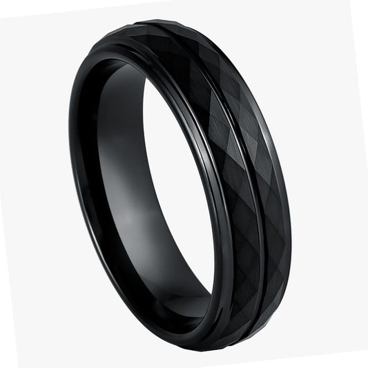Tungsten 6mm Polished Engagement Ring – hypoallergenic, scratch-resistant | Exclusive Jewelers USA