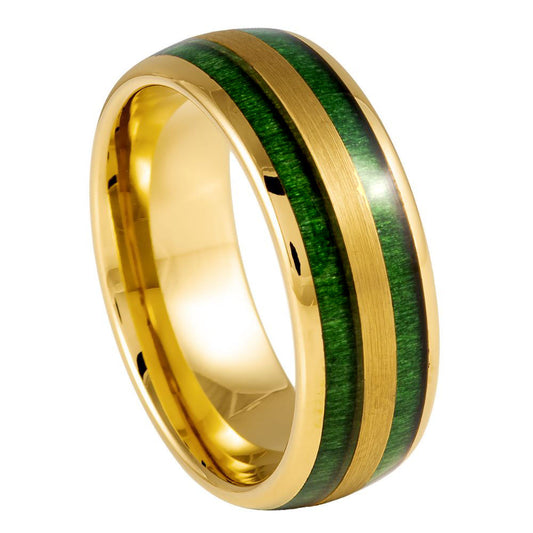 Tungsten 8mm Brushed Promise Ring – hypoallergenic, scratch-resistant | Exclusive Jewelers USA