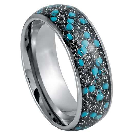 Tungsten Carbide Matte 8mm Promise Ring – hypoallergenic, scratch-resistant | Exclusive Jewelers USA