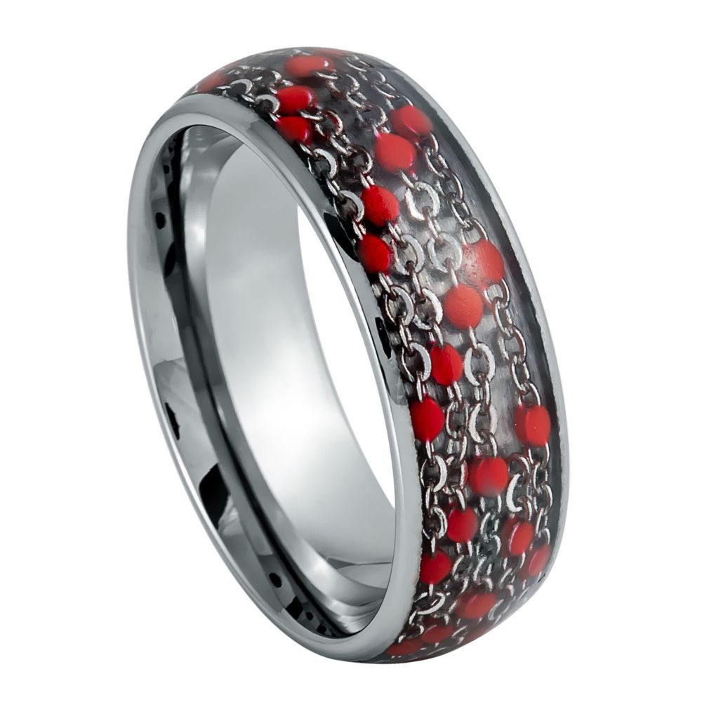 Tungsten Carbide Comfort Fit 8mm Wedding Band – hypoallergenic, scratch-resistant | Exclusive Jewelers USA