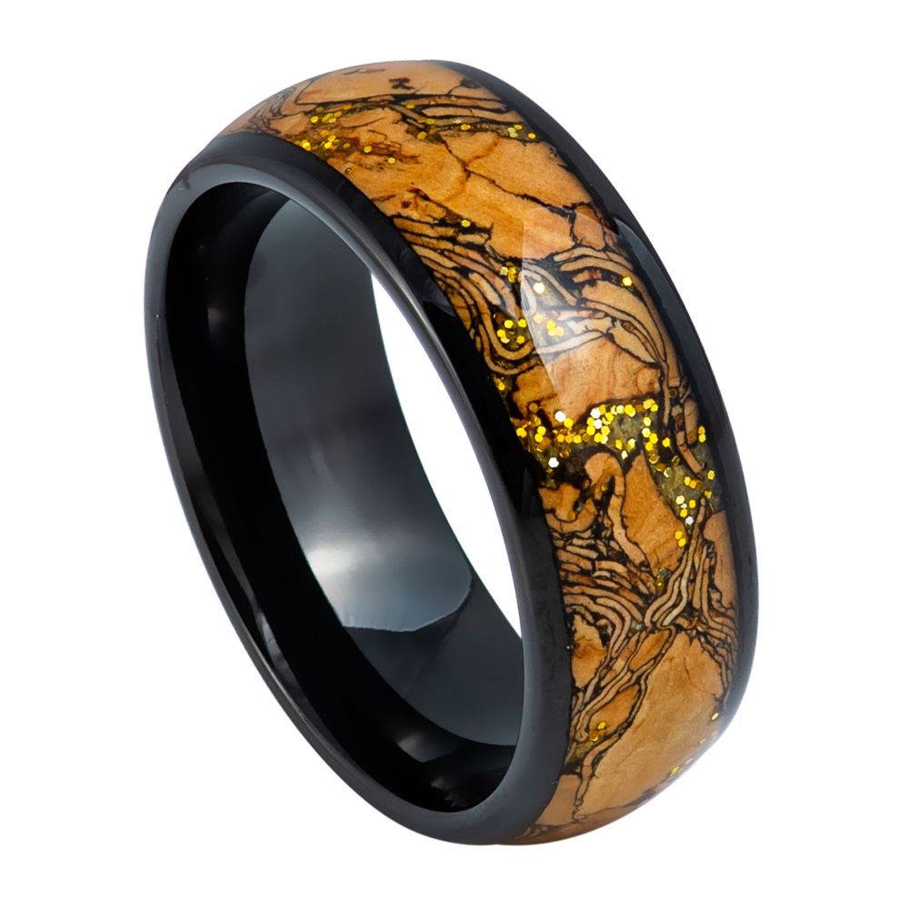 Tungsten Carbide Satin 8mm Engagement Ring – hypoallergenic, scratch-resistant | Exclusive Jewelers USA