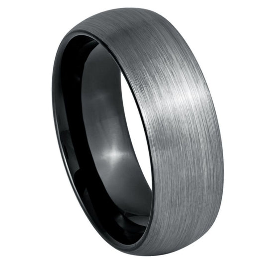 Tungsten Carbide 8mm Wedding Band – hypoallergenic, scratch-resistant | Exclusive Jewelers USA