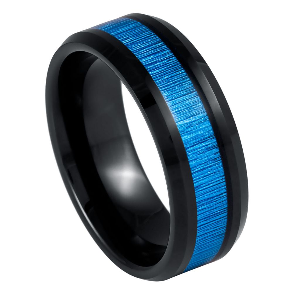 Tungsten Carbide 8mm Matte Finish Wedding Band – hypoallergenic, scratch-resistant | Exclusive Jewelers USA