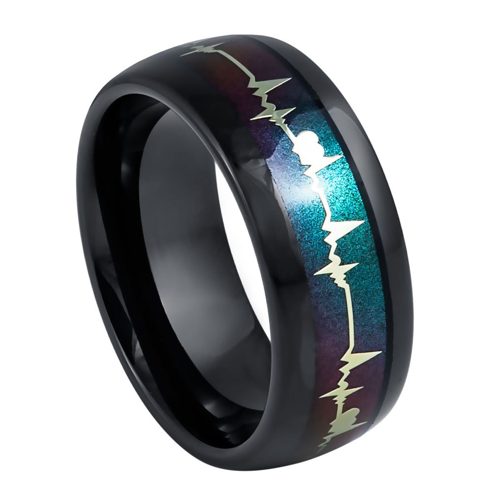 Tungsten Carbide 8mm Wedding Band – hypoallergenic, scratch-resistant | Exclusive Jewelers USA