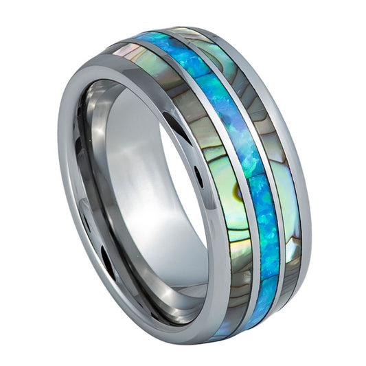 Tungsten Carbide 8mm Promise Ring – hypoallergenic, scratch-resistant | Exclusive Jewelers USA