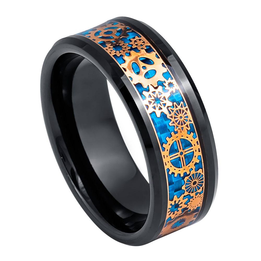 Tungsten Carbide 8mm Brushed Wedding Band – hypoallergenic, scratch-resistant | Exclusive Jewelers USA