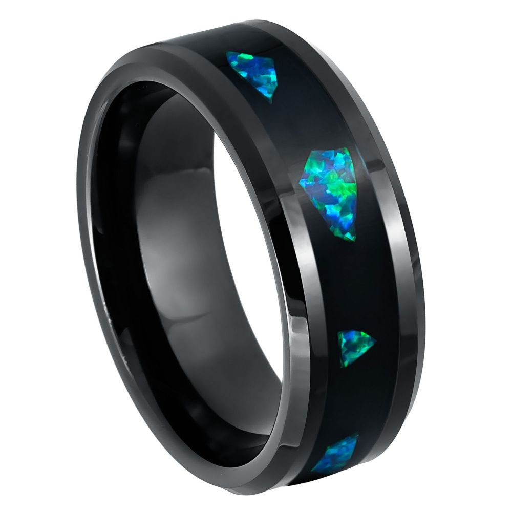 Tungsten Carbide 8mm Brushed Finish Wedding Band – hypoallergenic, scratch-resistant | Exclusive Jewelers USA